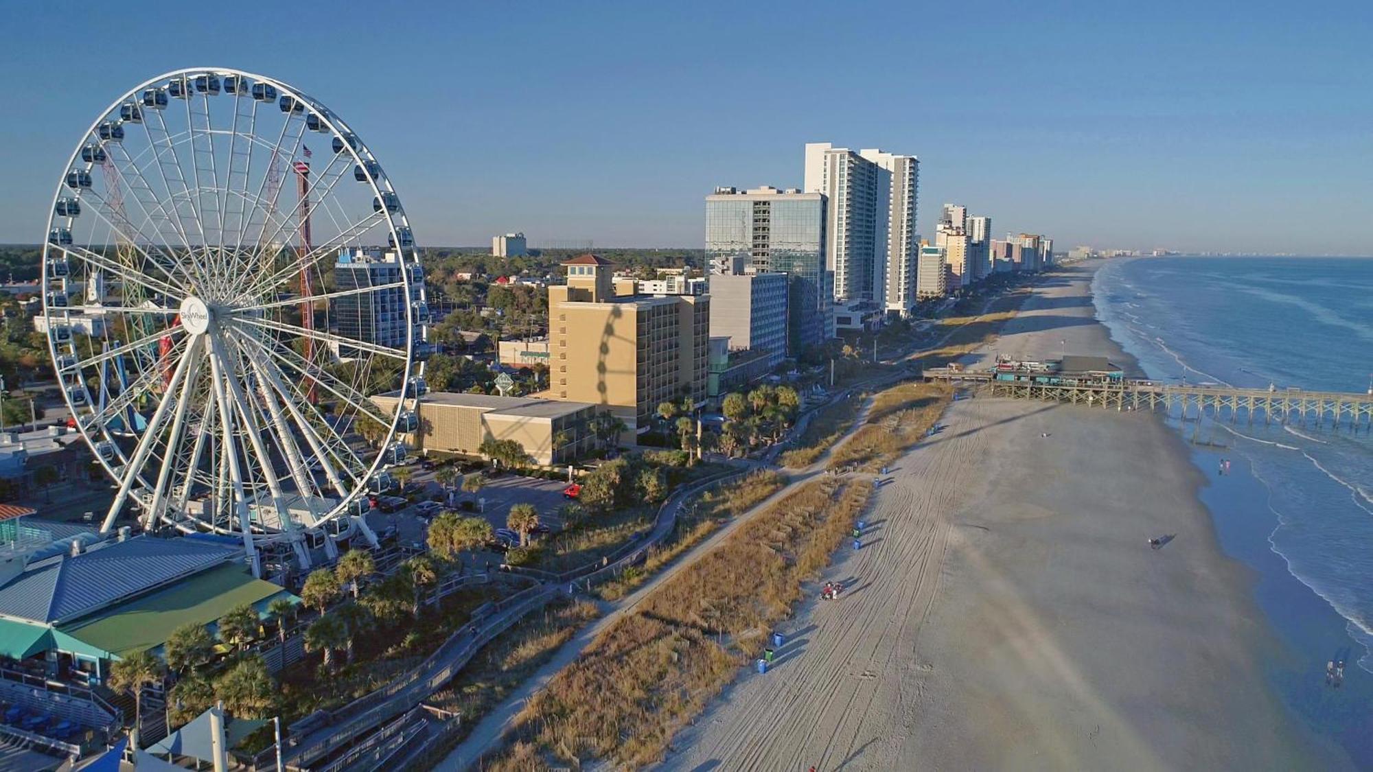 Апартаменти 2501 S Ocean Blvd, 0707 - Ocean Front Sleeps 6 Мертл-Біч Екстер'єр фото